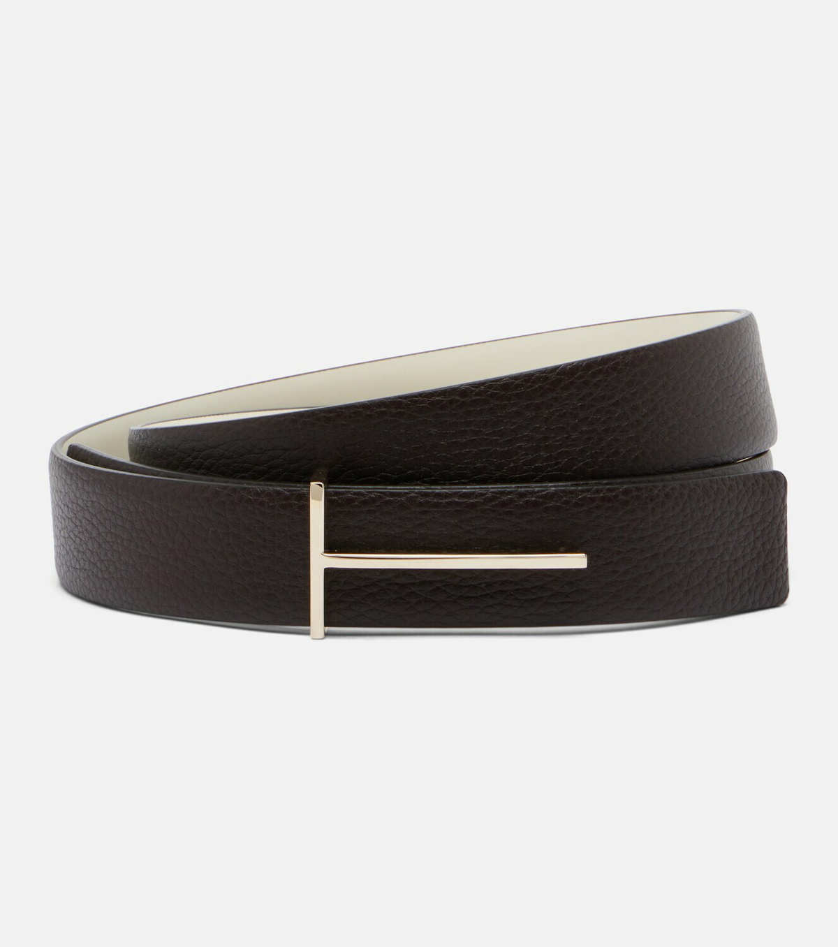 Tom Ford Slim T leather belt