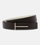 Tom Ford Slim T leather belt