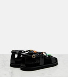 Loewe Paula's Ibiza Pebble Beads leather sandals
