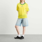 Nike Brazil Reissue Short Sleeve Jersey in Yellow/Green