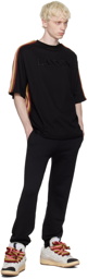 Lanvin Black Side Curb T-Shirt