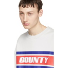 Marcelo Burlon County of Milan Grey Color Band County Sweatshirt