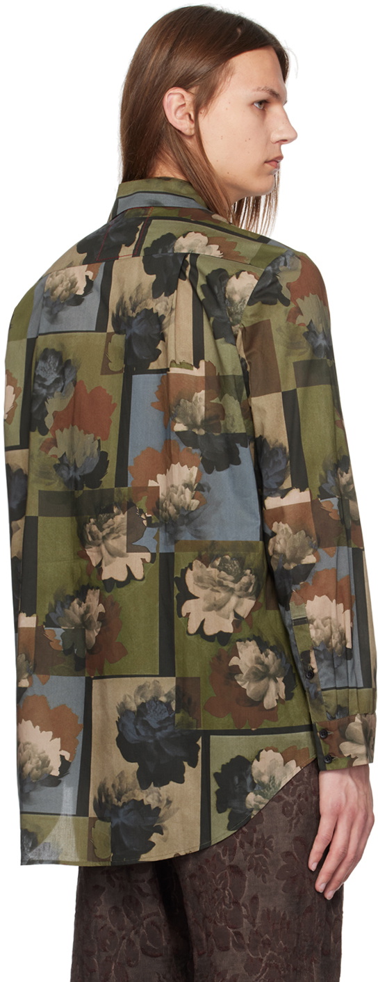 UMA WANG Green Tab Shirt