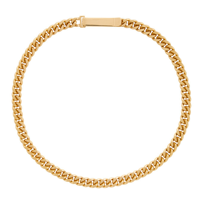 Saskia Diez Gold Grand Identity Choker Saskia Diez