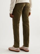 Massimo Alba - Straight-Leg Cotton-Corduroy Trousers - Green