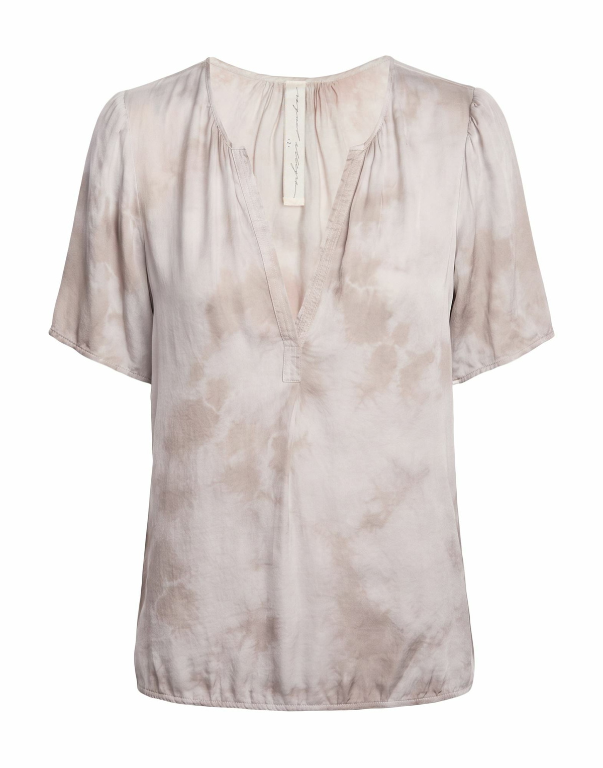 Raquel Allegra Womens Top Light in Grey