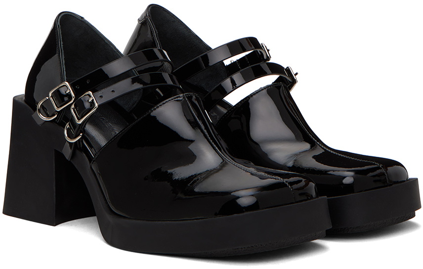 【ななみん】海外人気Justine Clenquet メリージェーンヒール Justine Clenquet Black Jennie Mary-Jane Heels Justine Clenquet