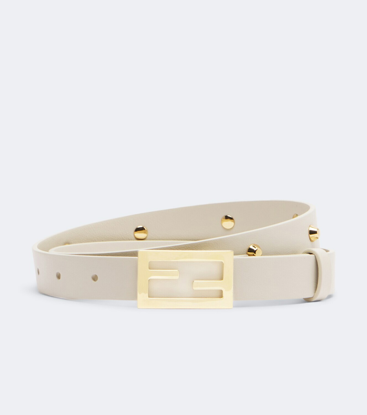Fendi Fendi Tube studded leather belt
