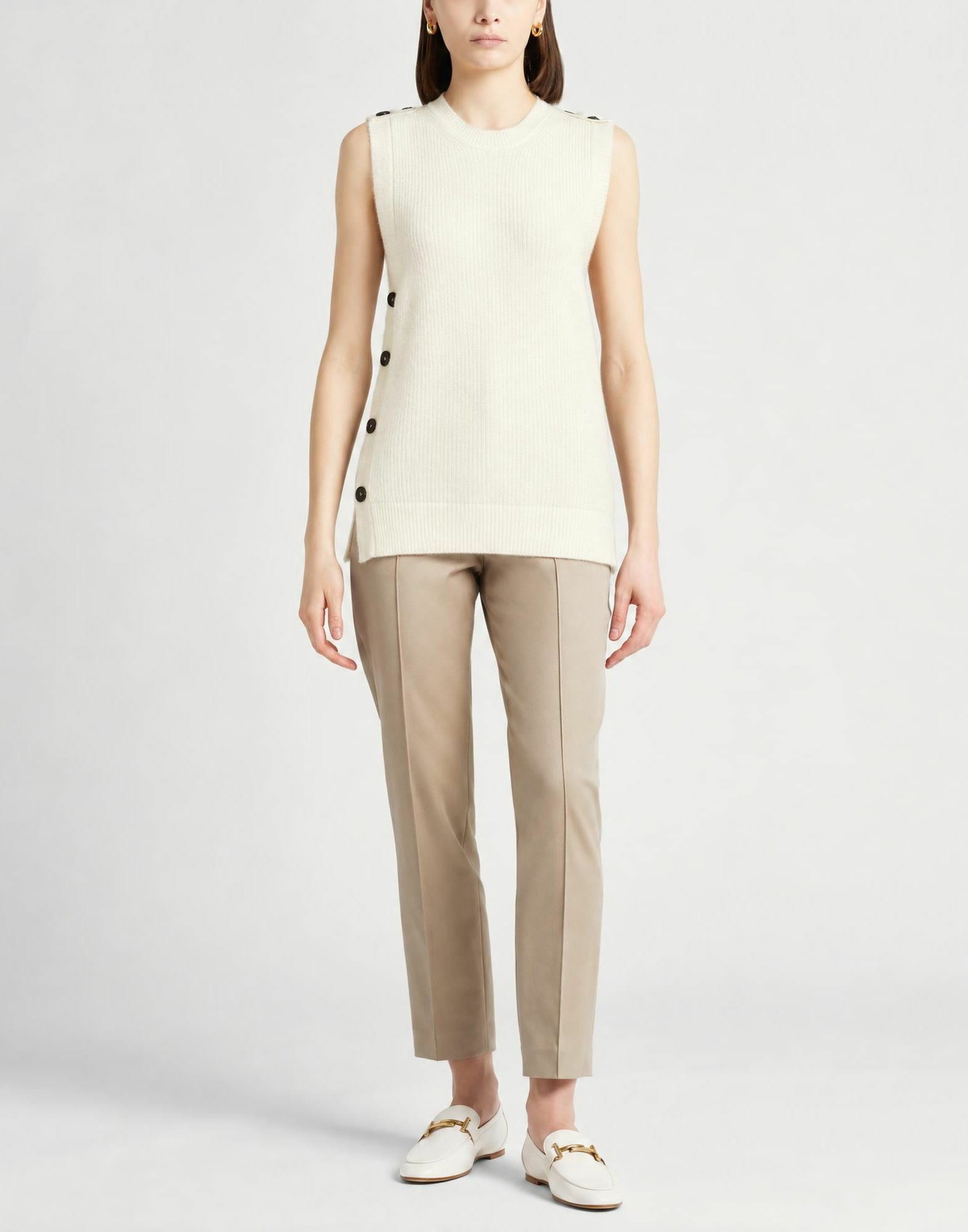 Jucca Womens Sweater in Ivory