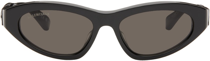 Photo: Balenciaga Black Twisted Sunglasses