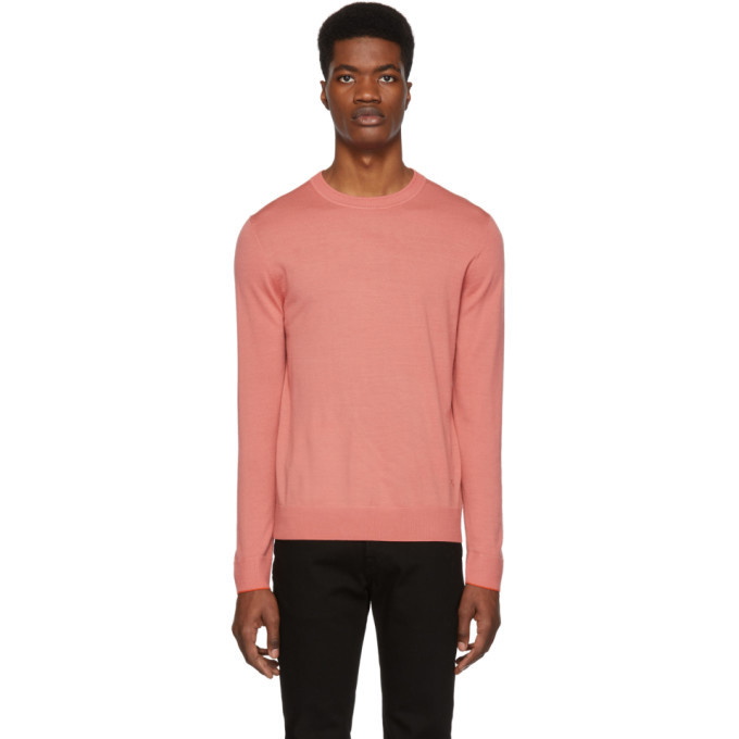 Photo: PS by Paul Smith Pink Merino Sweater