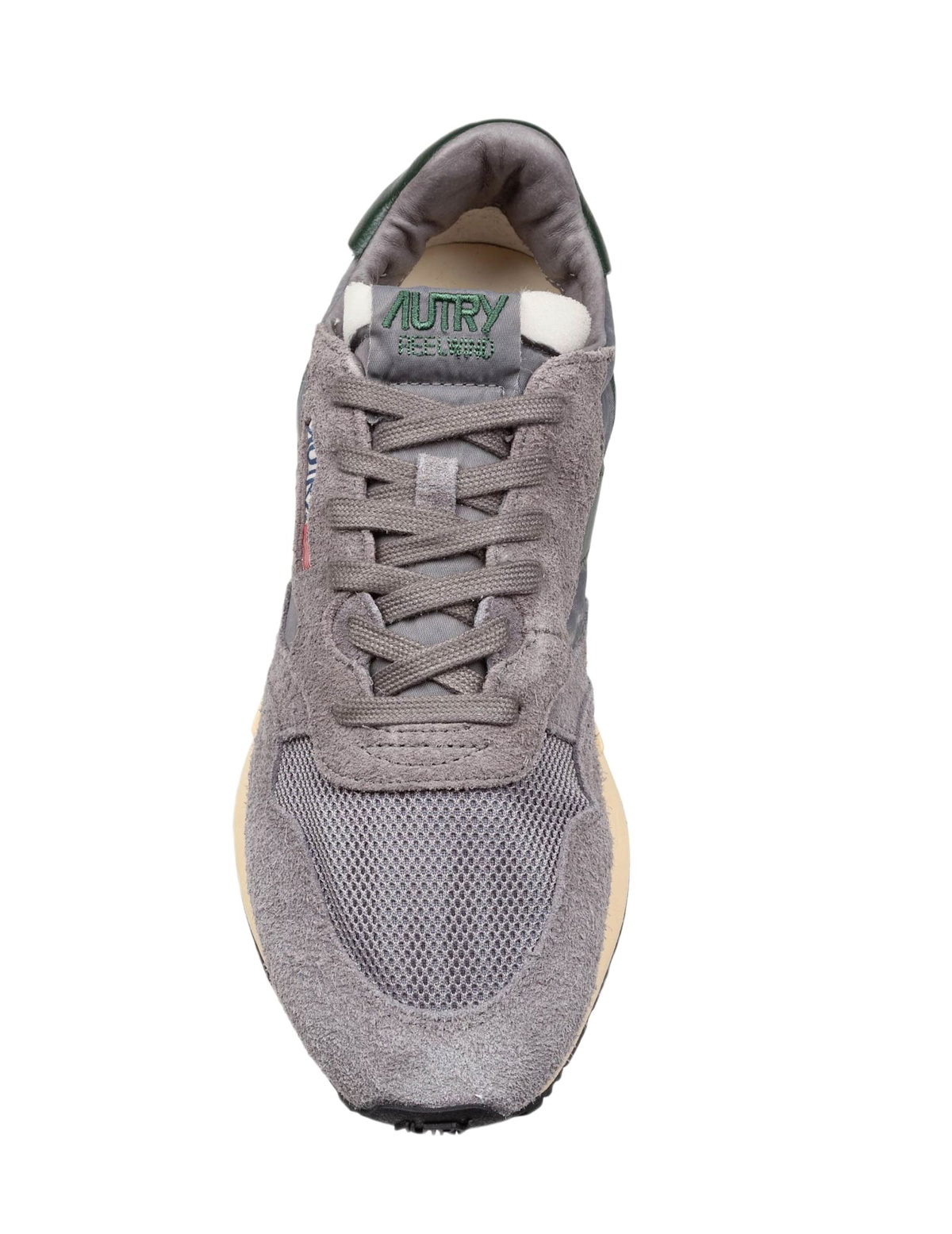 Autry Sneakers Reelwind In Suede And Nylon Color Grey