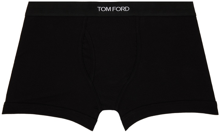 Photo: TOM FORD Two-Pack Black & White Boxers