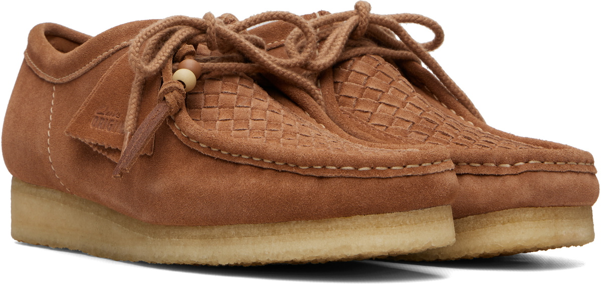 Clarks Originals Tan Wallabee Derbys
