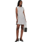 Stefan Cooke Gray Knitted Tank Minidress