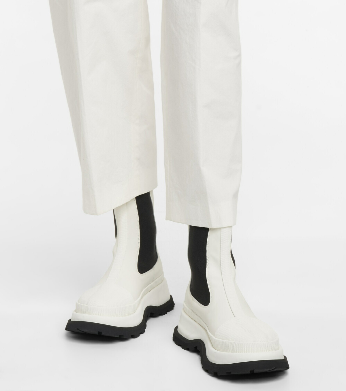 Jil Sander - Leather Chelsea boots