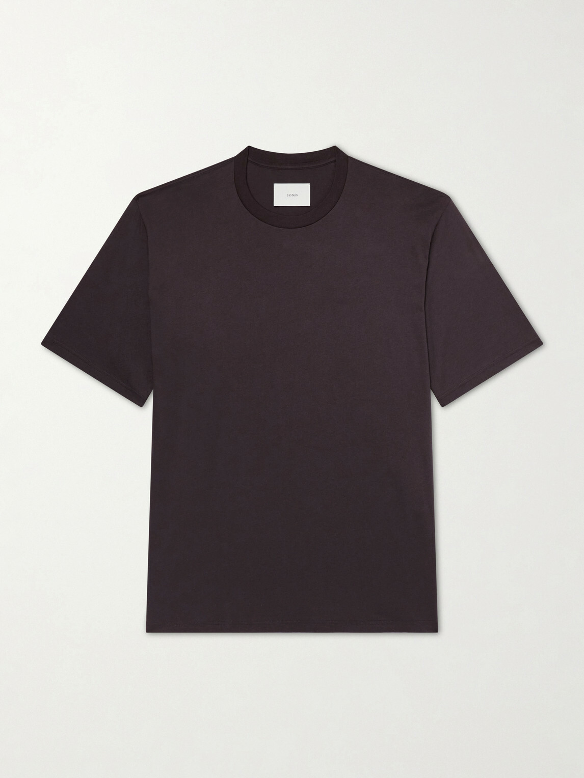 ssstein - Suvin Cotton-Jersey T-Shirt - Brown