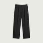 mfpen Men's Dry Wool Patch Trousers in Dark Grey Dry Wool