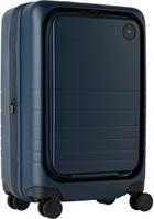 Monos Navy Expandable Carry-On Pro Suitcase