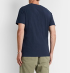 NN07 - Aspen Slub Cotton-Jersey T-Shirt - Blue