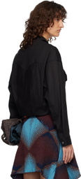 Kiko Kostadinov Black Centennial Jacket