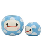 Home Studyo x Friends With You Little Cloud Cookie Jar in Blue/White 