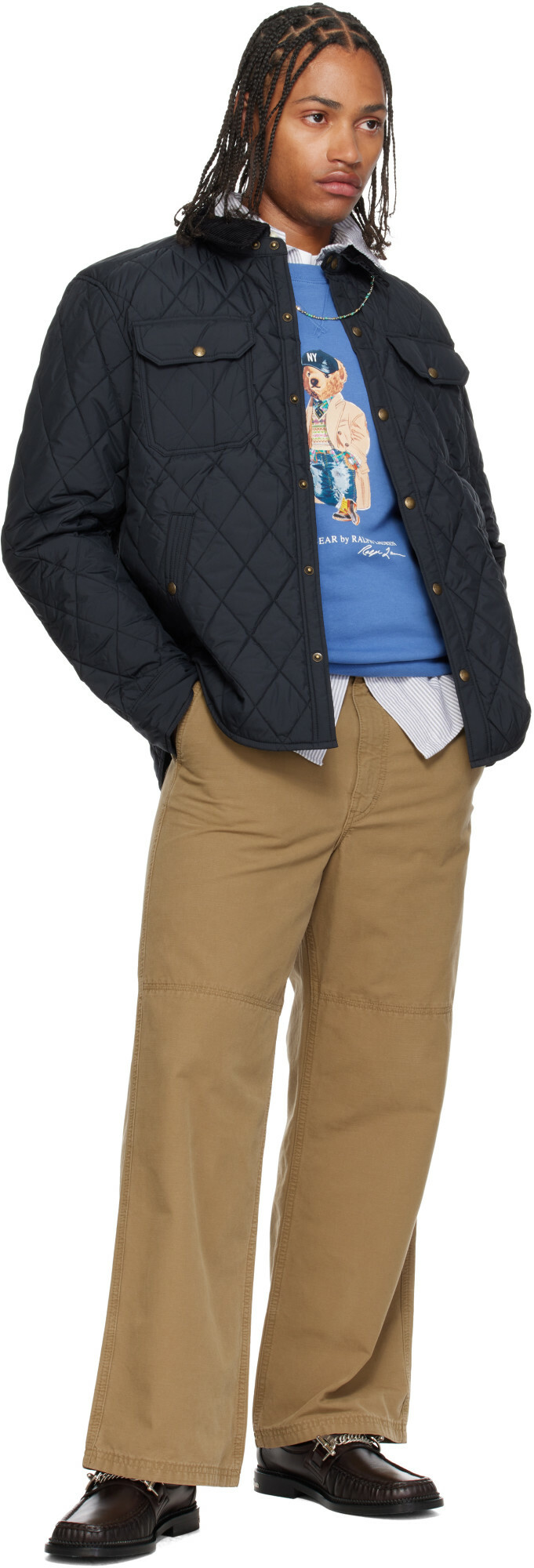 Polo Ralph Lauren Black 'The Beaton' Quilted Jacket