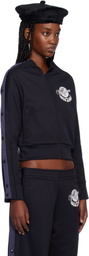 VAQUERA Navy Snap Track Jacket
