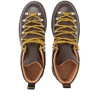 Fracap Men's M120 Cristy Vibram Sole Scarponcino Boot in Dark Brown