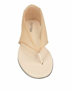 Courrèges Womens Thong sandal Cream