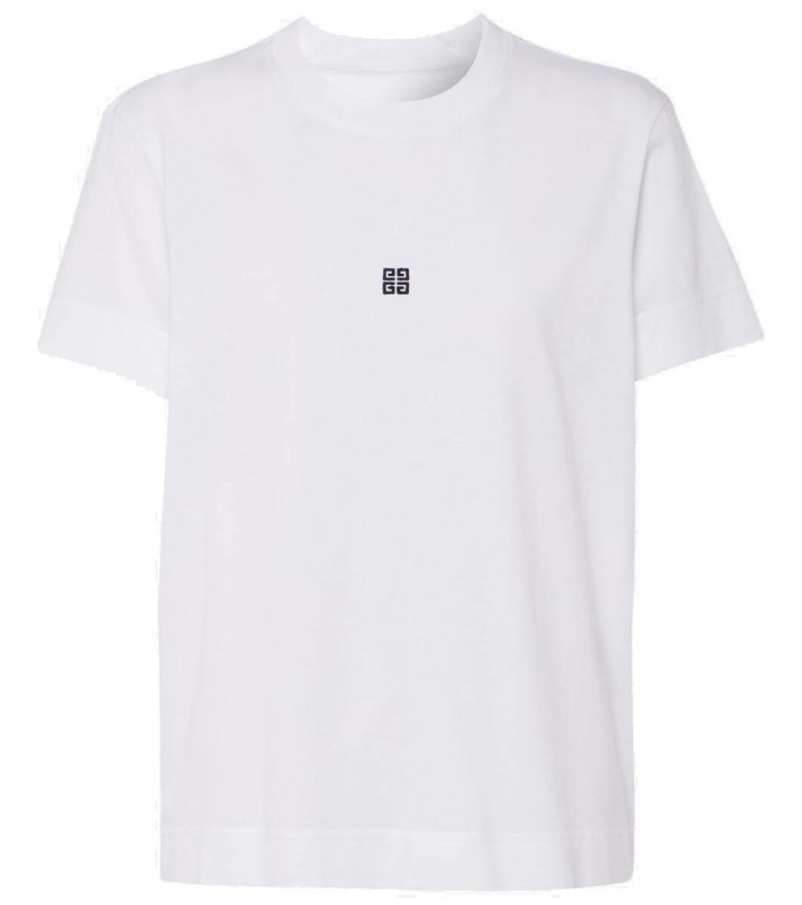 Photo: Givenchy 4G cotton jersey T-shirt