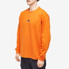 Nike Men's Acg Lungs T-Shirt in Campfire Orange/Summit White
