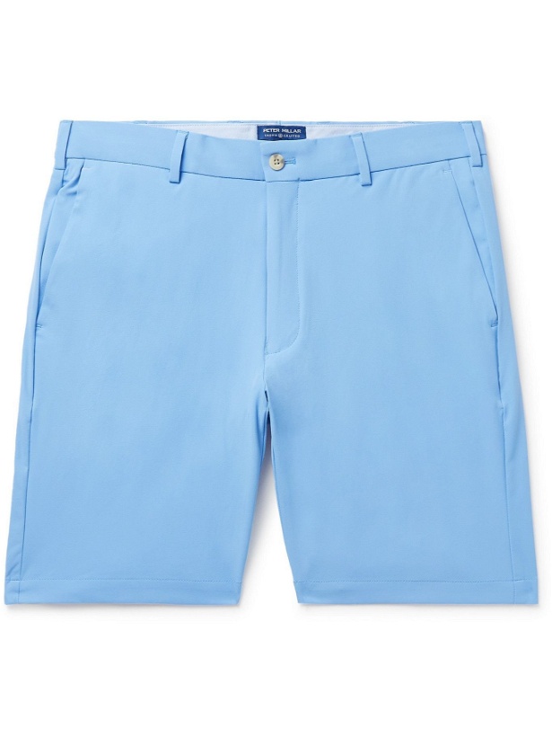 Photo: Peter Millar - Stealth Slim-Fit Stretch-Nylon Shorts - Blue