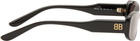 Balenciaga Black Rectangular Sunglasses