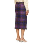 RESCHA SSENSE Exclusive Purple Kalam Skirt