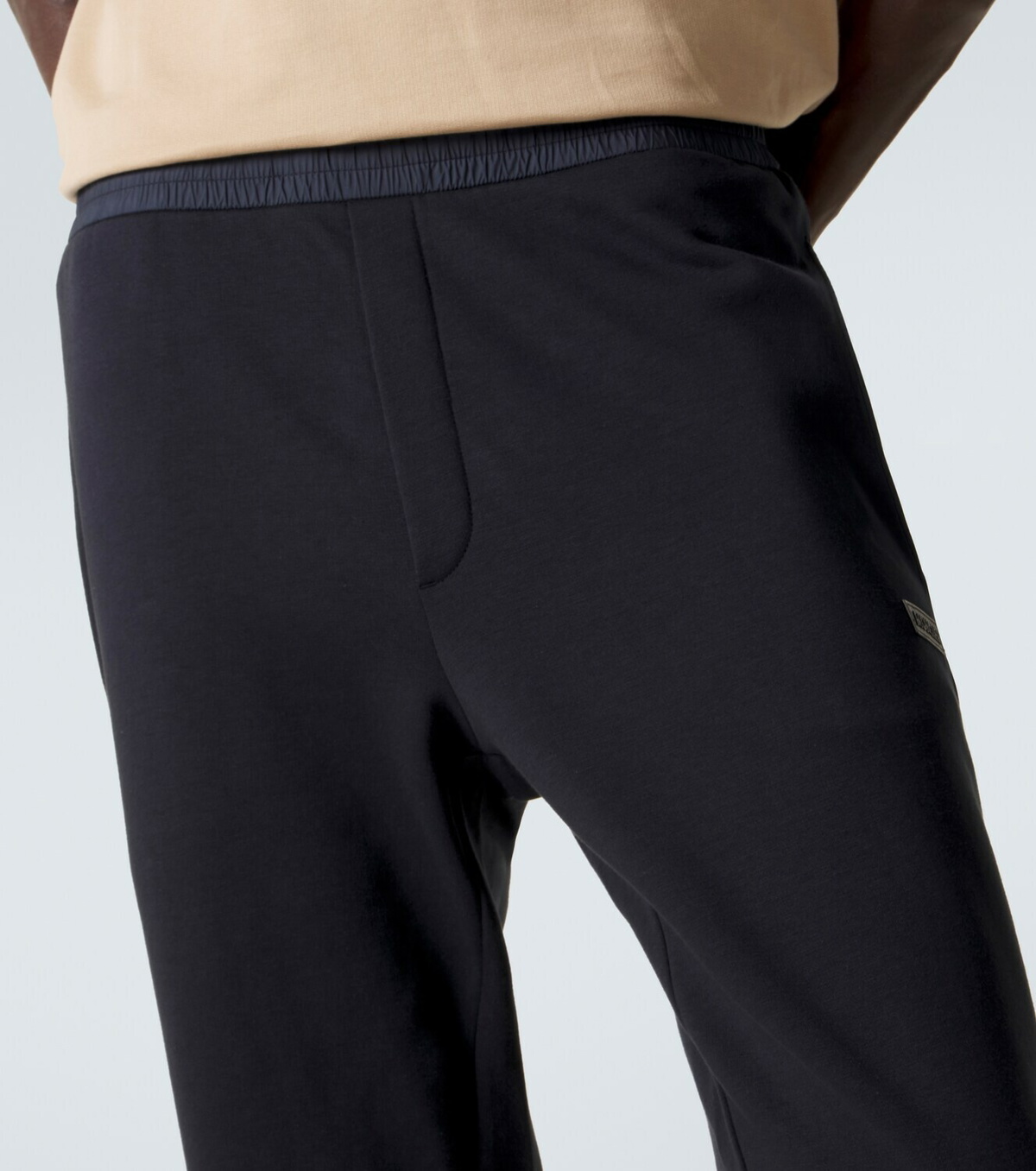 Moncler Cotton-blend fleece sweatpants