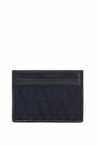 VALENTINO GARAVANI toile iconographer card Black