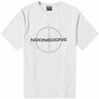 Noon Goons Men's Compass T-Shirt in Heather Grey