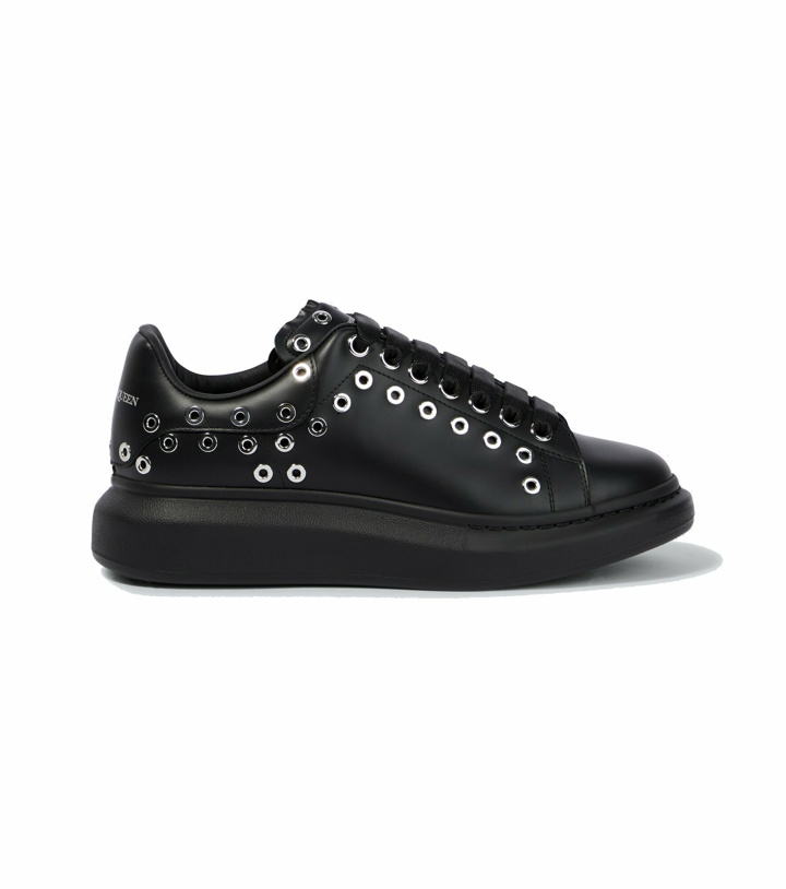 Photo: Alexander McQueen - Oversized embellished leather sneakers