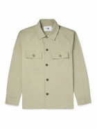 NN07 - Wilas 1449 Organic Cotton-Blend Ripstop Overshirt - Green