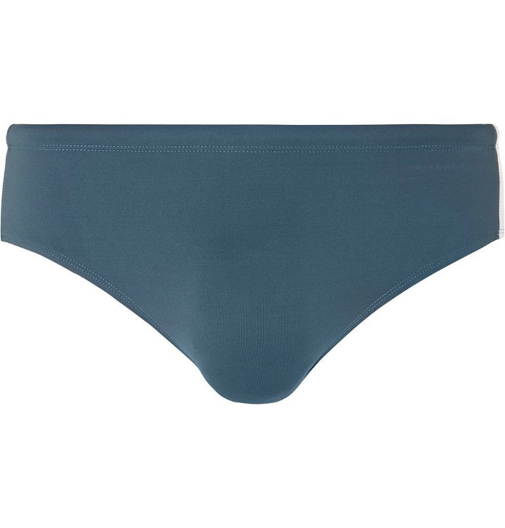 Photo: Orlebar Brown - Dachshund Two-Tone Swim Briefs - Men - Blue