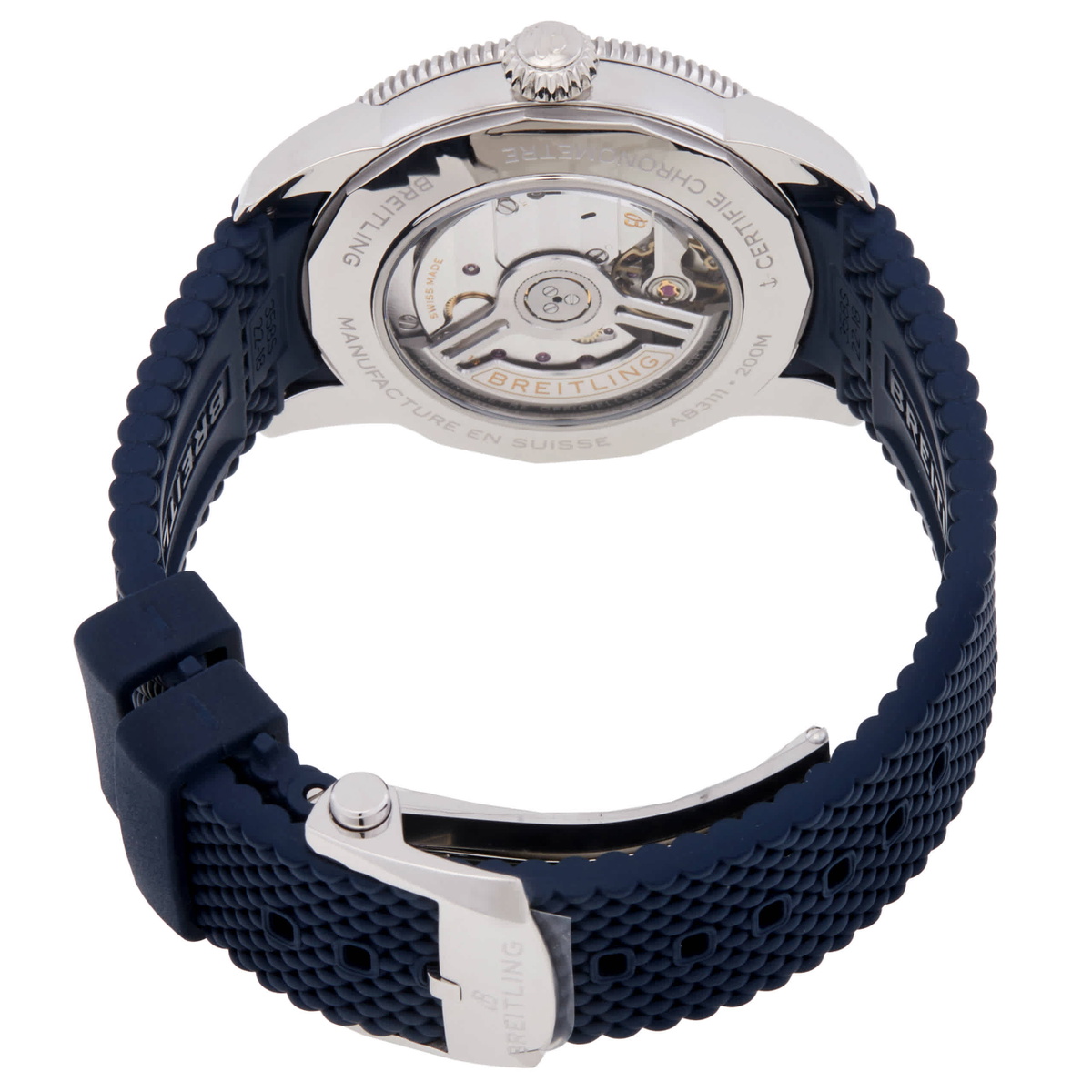 Breitling Superocean Heritage Automatic Blue Dial Mens Watch AB3111161C1S1