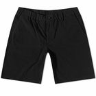 NN07 Men's Theodor Seersucker Short in Black