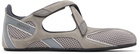 The Attico Taupe & Gray Floor 01 Ballerina Flats