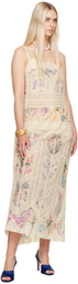 ZIMMERMANN Multicolor Halliday Slip Dress