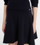 Extreme Cashmere Girl cashmere-blend miniskirt