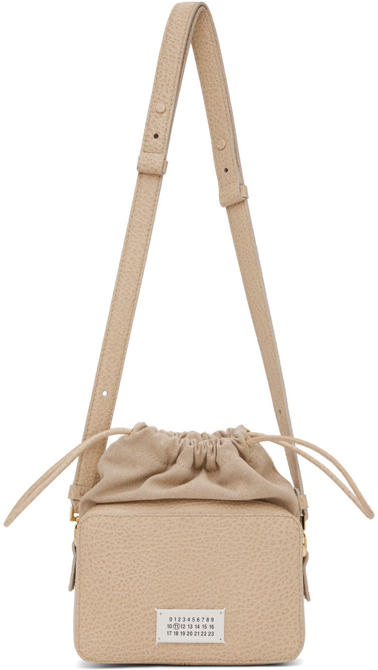 Maison Margiela Beige Mini 5AC Camera Bag Maison Margiela
