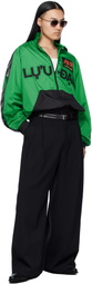 LU'U DAN Green L-D Windbreaker Jacket
