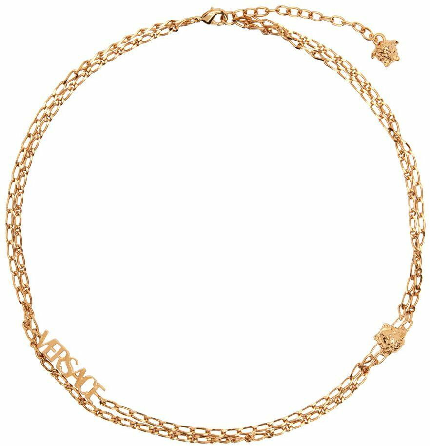 Versace Gold Medusa Necklace