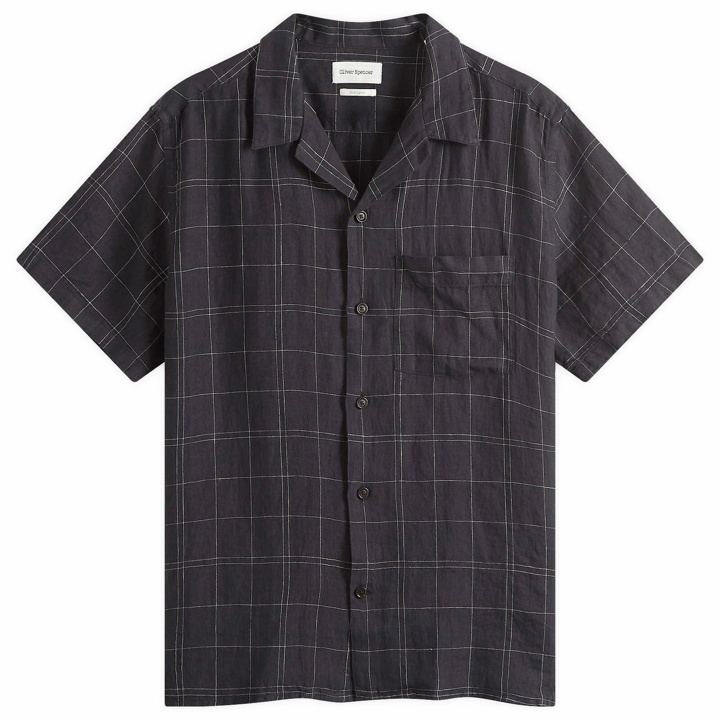 Photo: Oliver Spencer Men's Havana Vacation Shirt in Black